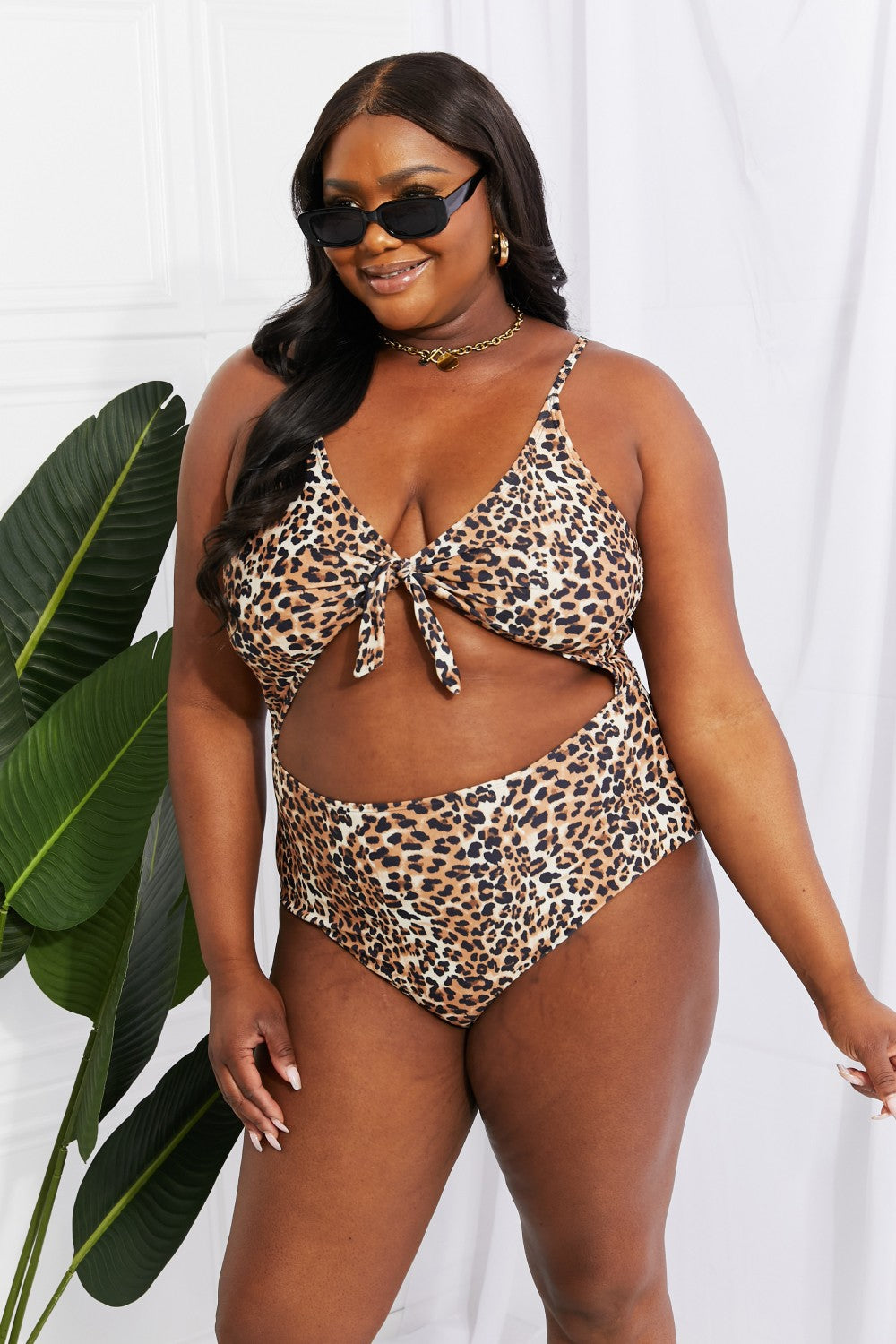 Swim Lost At Sea Cutout One-Piece Swimwear