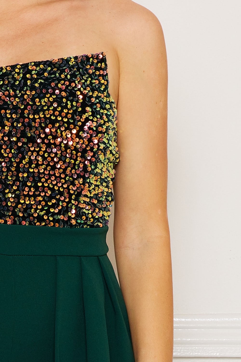 Multi Color Sequins Jumpsuit